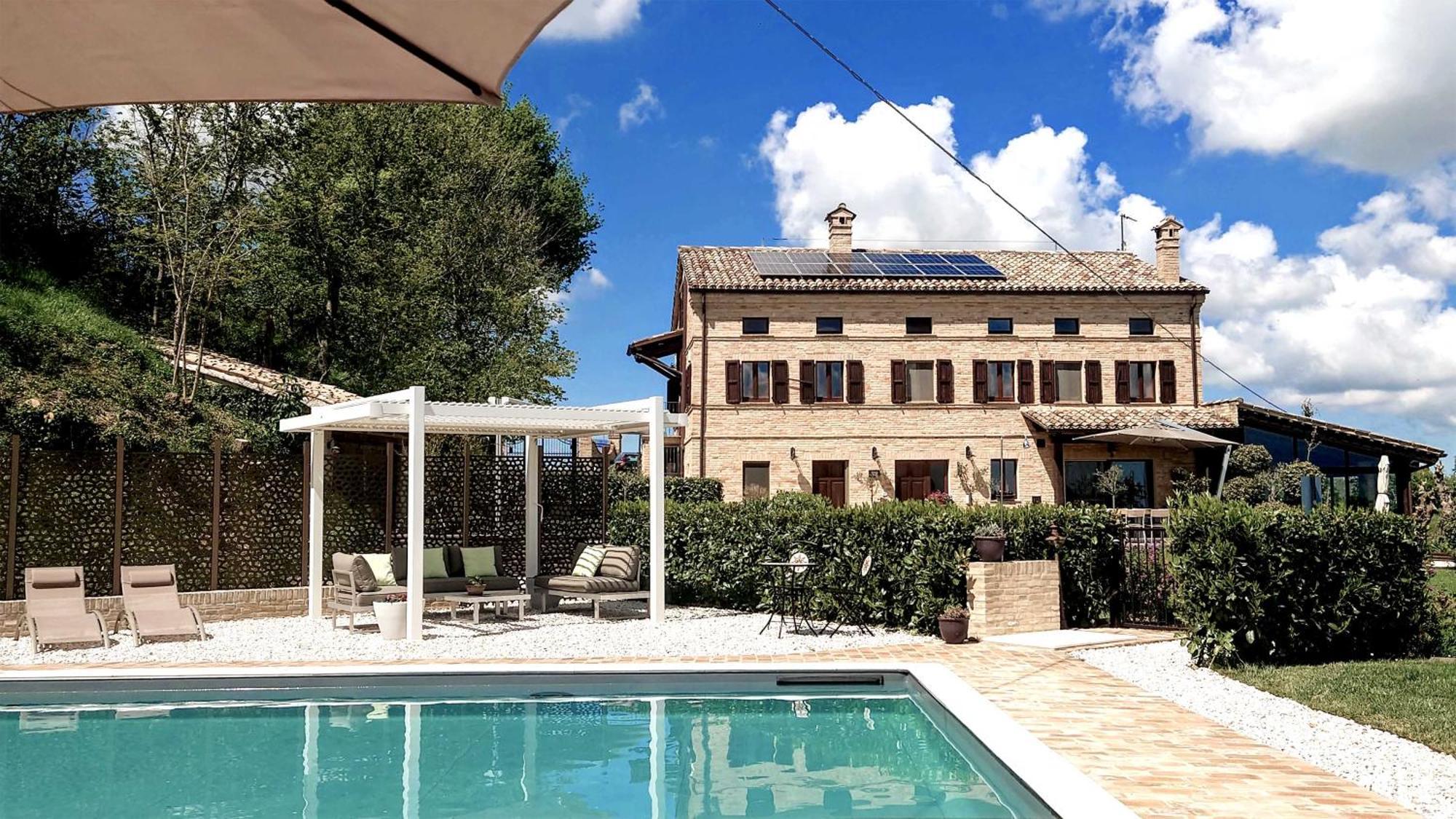 Bed&Breakfast La Vecchia Scuola Montefano Exterior foto
